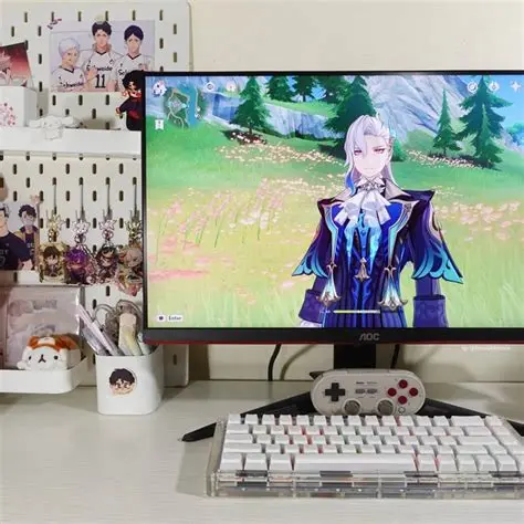 Your Global Genshin Desk Vibe: Relaxed Setups for Every Collector